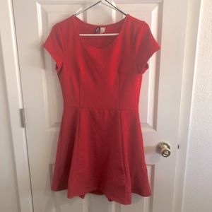 Red Divided Dress